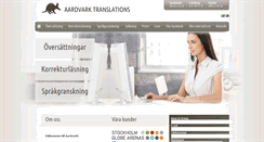 Desktop Screenshot of aardvark.se