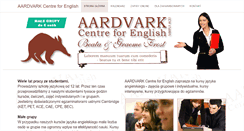 Desktop Screenshot of aardvark.pl