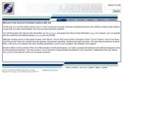 Tablet Screenshot of aardvark.eu.com